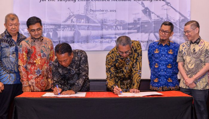 PGN dan Dart Energy Teken PJBG CBM Tanjung Enim, Perkuat Ketahanan Energi Nasional
