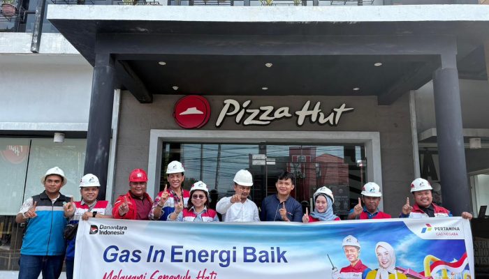 PGN Area Medan Gas In Dua Outlet Pizza Hut, Dorong Pertumbuhan Pelanggan Kecil Tahun 2026