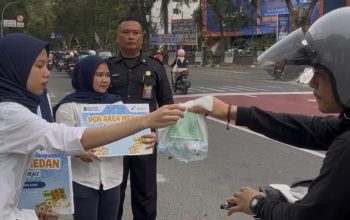 Ramadan Penuh Berkah, PGN Area Medan Turun ke Jalan Berbagi Takjil