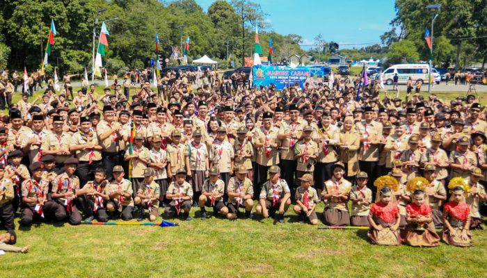 Buka Jambore Cabang Kota Medan 2026, Rico Waas Tekankan Pembentukan Karakter dan Disiplin 