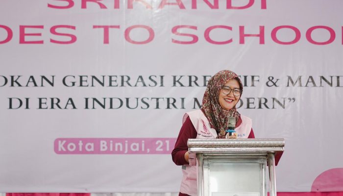 PLN UIP SBU Gelar Srikandi Goes To School, Dorong Kreativitas Siswa SMKS Setia Budi Binjai