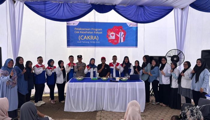 HUT ke-61 PGN, Ratusan Warga Langsa dan Aceh Tamiang Ikuti Cek Kesehatan Gratis