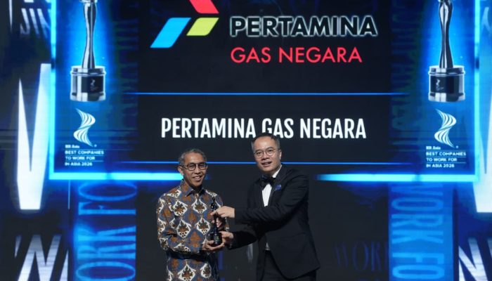 PGN Sabet Penghargaan Bergengsi Best Companies to Work for in Asia 2026